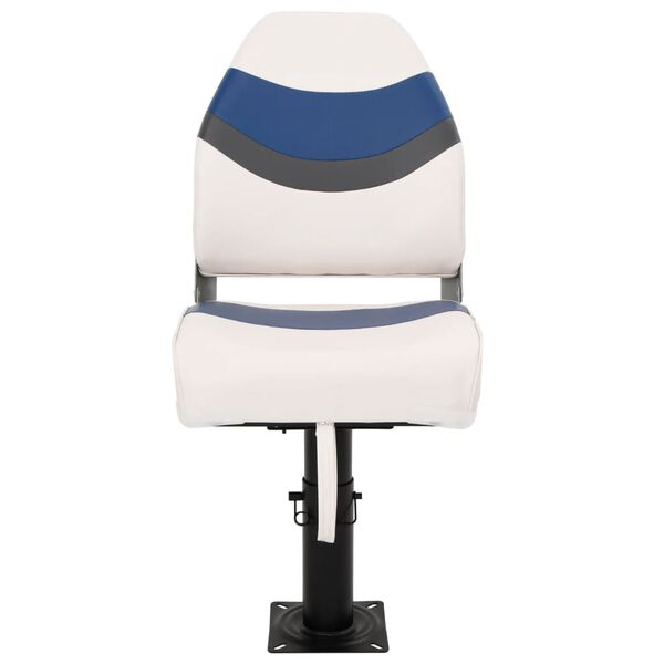 vidaXL 2-osainen Taitettava venetuoli korkealla selk&auml;nojalla