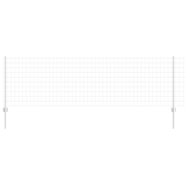 vidaXL Aita ja Tuki Hopea 0,8 x 10 m Ter&auml;s