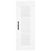 vidaXL Kaappi valkoinen 34,5x34x180 cm tekninen puu