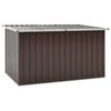 vidaXL Puutarhan varastoarkku ruskea 171x99x93 cm