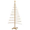 vidaXL Puinen Joulukuusi Ruskea 180 cm Bambu