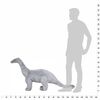 vidaXL Seisova leludinosaurus Brachiosaurus XXL plyysi harmaa