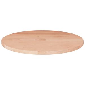 vidaXL Py&ouml;re&auml; p&ouml;yt&auml;levy &Oslash;30x1,5 cm k&auml;sittelem&auml;t&ouml;n t&auml;ysi tammi