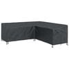 vidaXL Huonekalusuojus Musta 220 x 220 x 80 cm 420D Oxford-kangas