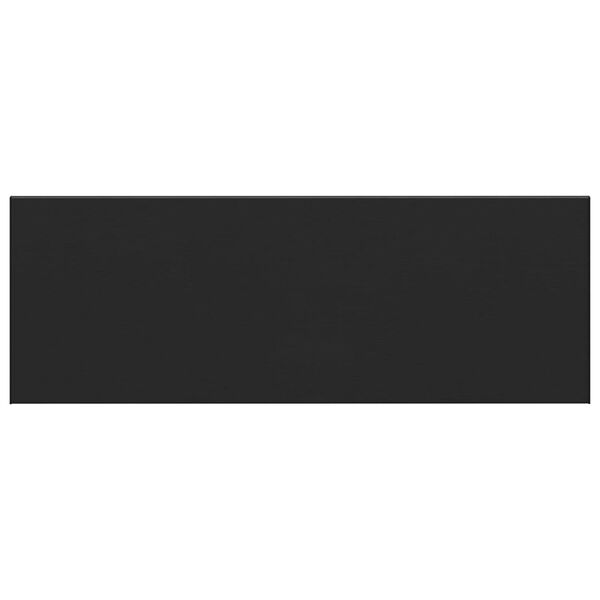 vidaXL Ikkunakynnys Musta puuviilulla 120 x 50 x 4,5 cm