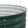 vidaXL Puutarhan Korotettu Kukkalaatikko Vihreä 240 x 80 x 81 cm Teräs