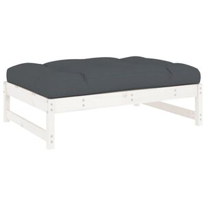 vidaXL Ulkorahi valkoinen 120x80 cm t&auml;ysi m&auml;nty