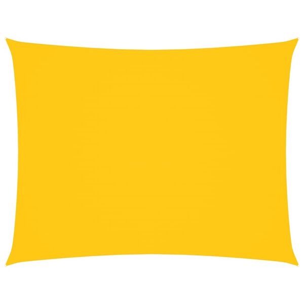 vidaXL Aurinkopurje Oxford-kangas suorakaide 6x8 m keltainen