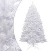 vidaXL Tekojoulukuusi saranoilla ja lumihuurteella 210 cm