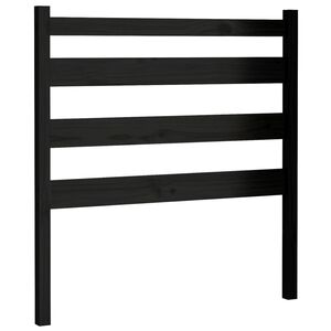 vidaXL S&auml;ngynp&auml;&auml;ty musta 96x4x100 cm t&auml;ysi m&auml;nty