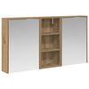 vidaXL Kylpyhuoneen kaappisetti 3 kpl 116 x 16 x 62,5 cm Tekninen puu