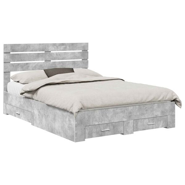 vidaXL S&auml;ngyn runko laatikon kanssa p&auml;&auml;tyll&auml; Tekninen puu