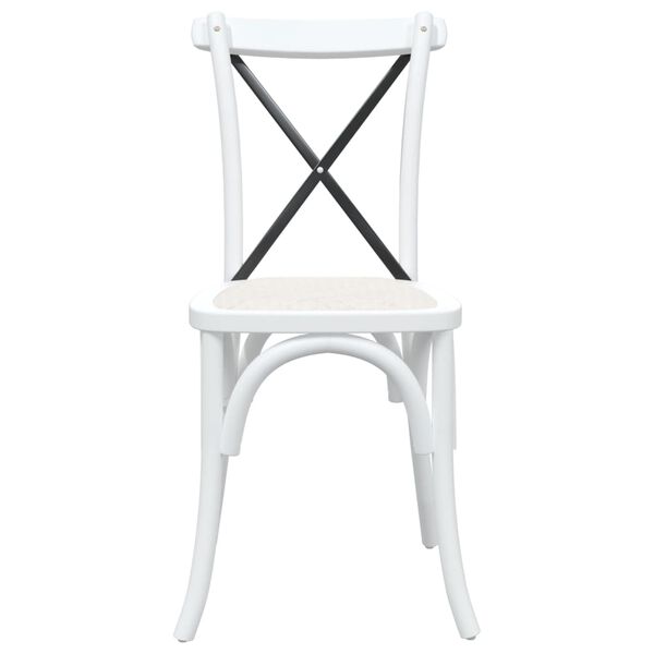 vidaXL Ristiselk&auml;iset tuolit 2 kpl t&auml;ysi py&ouml;kki