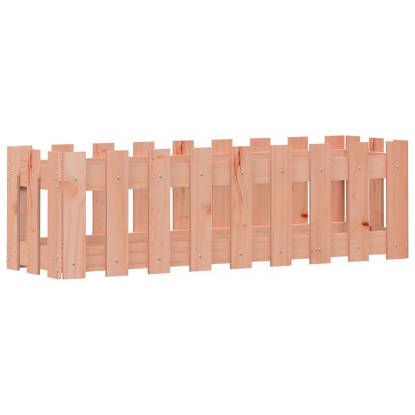 vidaXL Kukkalaatikko aitamuotoilu 100x30x30 cm täysi Douglaskuusi