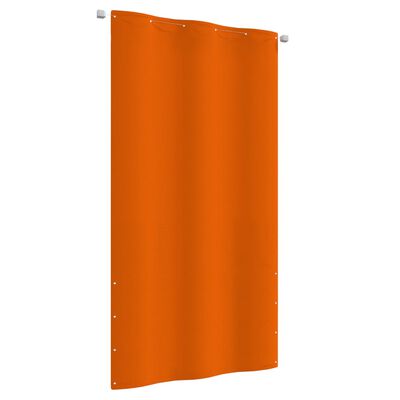 vidaXL Parvekkeen suoja oranssi 120x240 cm Oxford kangas