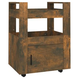 vidaXL Keitti&ouml;vaunu savutammi 60x45x80 cm tekninen puu