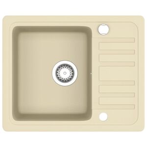 vidaXL Keitti&ouml;n pesuallas graniitti beige