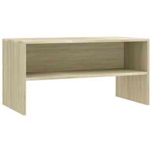 vidaXL TV-taso Sonoma tammi 80x40x40 cm tekninen puu
