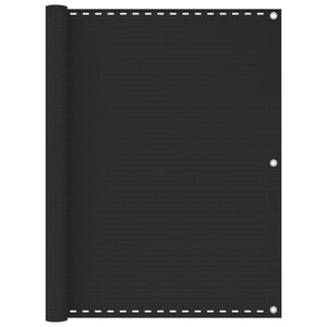 vidaXL Parvekkeen suoja antrasiitti 120x300 cm HDPE