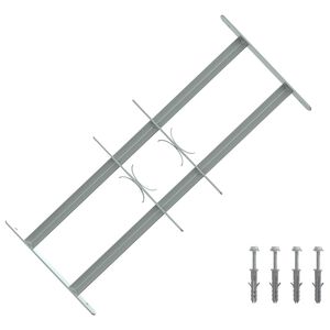 vidaXL Ik windowin turva-aita kahdella poikkitangolla 3 kpl 430-740 mm