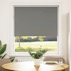 vidaXL Rullaverho Blackout harmaa 90x150 cm Kankaan leveys 85,7 cm