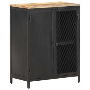 vidaXL Senkki 60x35x78 cm t&auml;ysi karkea mangopuu