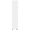 vidaXL Korkea kaappi FLORIN Valkoinen 60 x 35 x 182 cm Tekninen puu