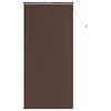 vidaXL Venezia-verho Tumma ruskea kuviolla 213 x 90 cm 25 mm