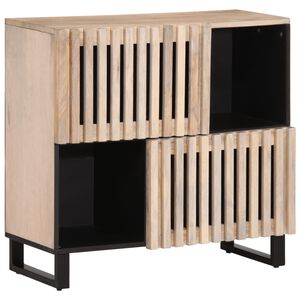 vidaXL Senkki 80x34x75 cm t&auml;ysi mangopuu