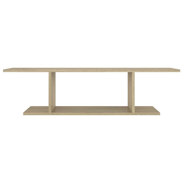vidaXL Sein&auml;kiinnitett&auml;v&auml; TV-taso Sonoma-tammi 103x30x26,5 cm