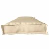 vidaXL Lautatyyny Beige 180 x 40 x 8 cm Oxford-kangas