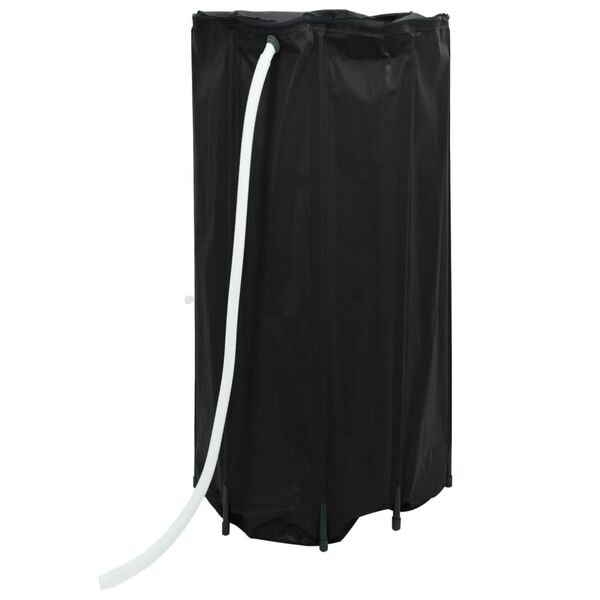 vidaXL Taitettava vesisäiliö hanalla 250 l PVC