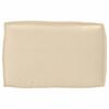 vidaXL Palletin tyynykokoelma 2 pcs Beige Oxford-kangas