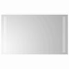 vidaXL LED kylpyhuonemirror L&auml;pin&auml;kyv&auml; 60 x 30 cm karkaistu lasi