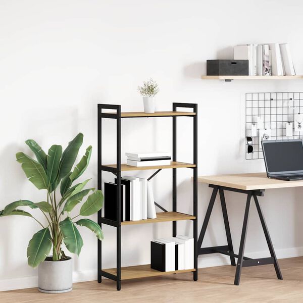 vidaXL Kirjahylly Artisan tammi 60 x 30 x 120 cm Tekninen puu