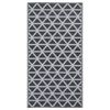 vidaXL ulkomatto ARAKIL musta 160x230 cm PP