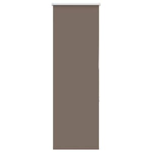 vidaXL Rullaverho Blackout kahvi 60x130 cm Kankaan leveys 55,7 cm
