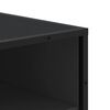 vidaXL Kenk&auml;teline musta 48x38x97,5 cm tekninen puu
