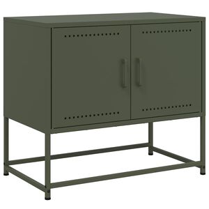 vidaXL TV-taso oliivinvihre&auml; 68,5x39x60,5 cm ter&auml;s