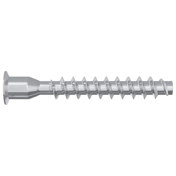 vidaXL Confirmat-ruuvit 2 pcs Hopea Metalli