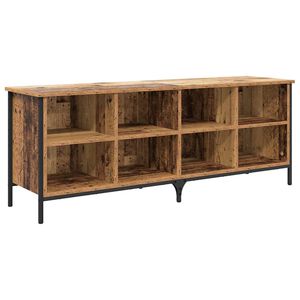 vidaXL Kenk&auml;kaappi 131 x 35 x 50 cm Hienosahattu puu ja rauta