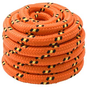 vidaXL Venelanka 3 mm 50 m Oranssi