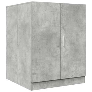 vidaXL Pesukonekaappi betoninharmaa 70,5x71,5x91,5 cm