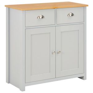 vidaXL Senkki harmaa 79x35x81 cm
