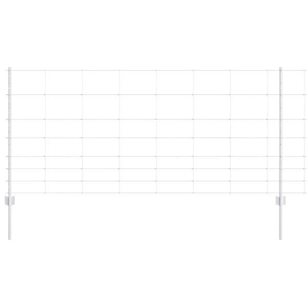 vidaXL Aita ja Tuki Hopea 1 x 50 m Ter&auml;s