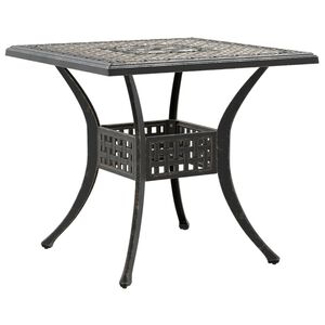 vidaXL Puutarhap&ouml;yt&auml; pronssi 80x80x75 cm valualumiini