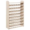 vidaXL Viiniteline yl&auml;tasolla 72,5x25x111,5 cm t&auml;ysi m&auml;nty