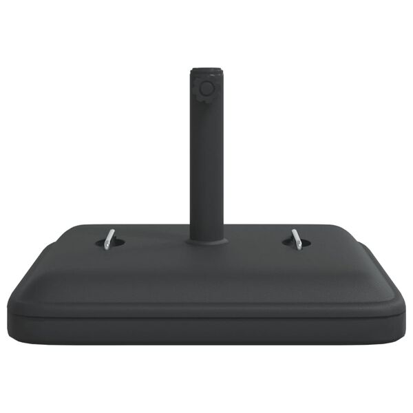 vidaXL Aurinkovarjon jalusta kahvoilla Ø38/48 mm tangolle 27 kg neliö