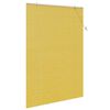vidaXL Rullaverho verhoilla Keltainen 140 x 220 cm Bambu