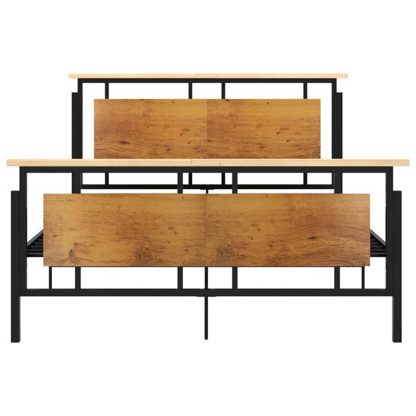 vidaXL S&auml;ngynrunko metalli 140x200 cm